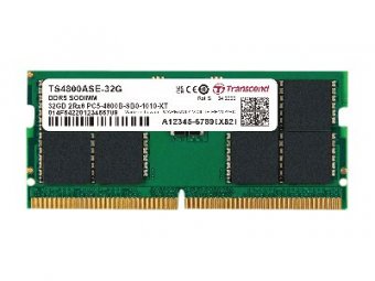 Transcend JetRAM - DDR5 - module - 32 Go - SO DIMM 262 broches - 4800 MHz / PC5-38400 
