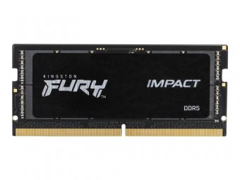 Kingston FURY Impact - DDR5 - kit - 64 Go:2 x 32 Go - SO DIMM 262 broches - 4800 MHz / PC5-38400 