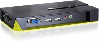 LevelOne KVM-Switch 4 PC VGA+USB+Audio 