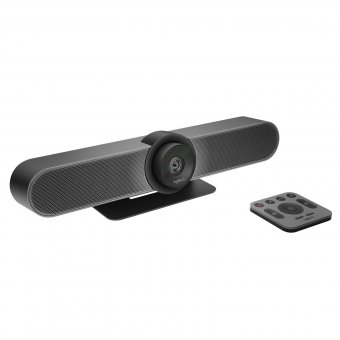 Logitech Webcam MEETUP Conference Cam 4K Ultra HD Bis zu 6 Teilnehmer 