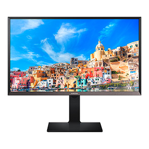 Samsung S32D850T - SD850 Series - écran LED - 32" - 2560 x 1440 - MVA - 300 cd/m² - 3000:1 - 5 ms - HDMI, DVI, DisplayPort - argent titane, noir mat 