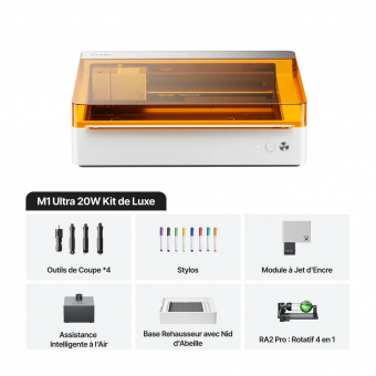 xTool M1 Ultra - 20W Kit de Luxe 