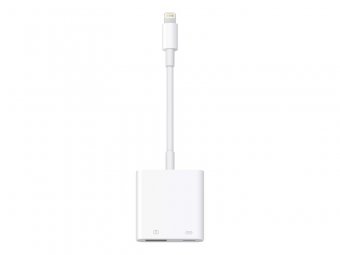 Apple Lightning to USB 3 Camera Adapter - Adaptateur Lightning - Lightning mâle pour USB, Lightning femelle 