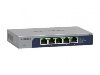 Netgear 5Port Switch 10/100/1000 MS105 Fanless, Wandmontage 