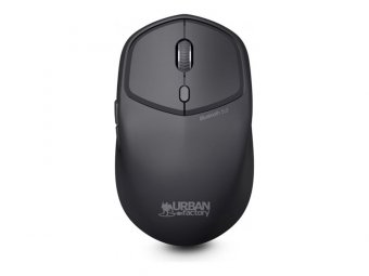 Urban Factory Onlee Color - souris - ambidextre, 1600 dpi - Bluetooth 5.0 LE - noir 