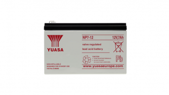 YUASA Batterie plomb-acide NP7-12 7Ah 
