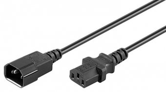 MicroConnect Power Cord C13-C14, 0.5 m 