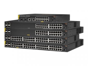 HPE Aruba Switch CX 6000 24G 4SFP 24xGBit/4xSFP PoE 370W R8N87A 
