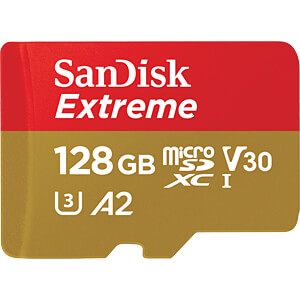 Extreme microSDXC 128GB+SD Adapter 