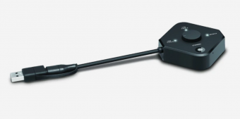 Boîtier mirroir sans fil plug&play avec transmetteur HDMI/USB-A (Coin Coin Mini) 