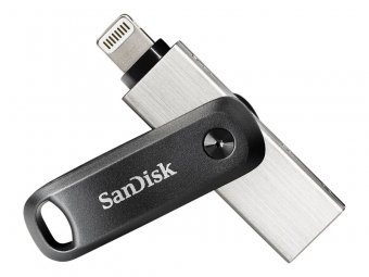 SanDisk iXpand Go - Clé USB - 64 Go - USB 3.0 / Lightning - pour Apple iPad/iPhone (Lightning) 