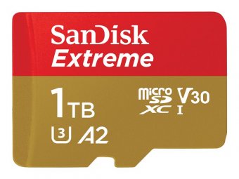 Extreme microSDXC 1TB+SD Adapt 190MB/s 