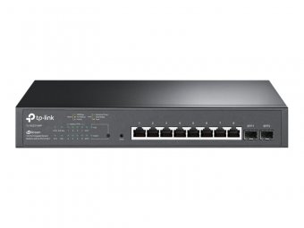 TP-LINK Switch SG2210MP 8xGBit/2xSFP Managed PoE+ (150W) 