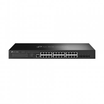 TP-LINK Switch TL-SG3428X-M2 24x 2,5-GBit/4xSFP+Managed Rack Mountable, Omada SDN, 1 Fan, No PoE 