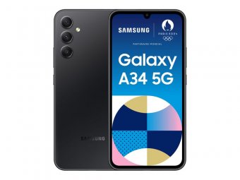 Samsung Galaxy A34 5G - graphite magnifique - 5G smartphone - 256 Go - GSM 