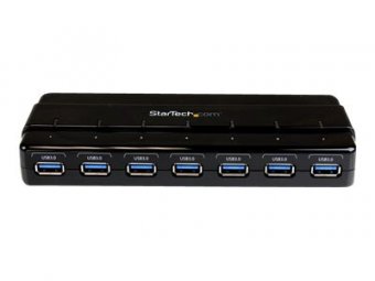 7 Port SuperSpeed USB 3.0 Hub w/Adapter 