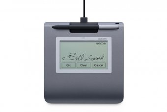 Wacom STU-430 - Terminal de signature avec Écran LCD - 9.6 x 6 cm - électromagnétique - filaire - USB 