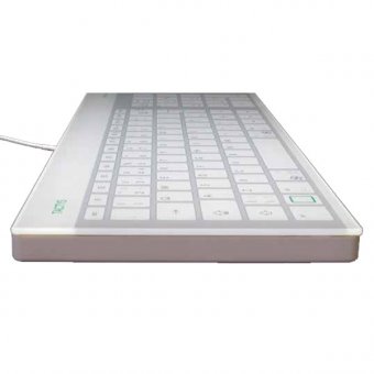 Clavier ergonomique en verre trempé TACTYS SLIM 711 