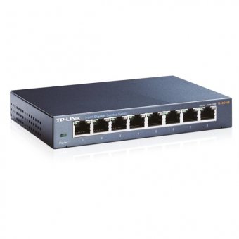 TP-LINK Switch TL-SG108 8xGBit Unmanaged MetallgehÃ¤use 