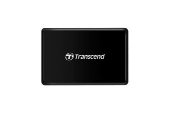 Transcend RDF8K2 - Lecteur de carte (SDHC, SDHC UHS-I, SDXC, SDXC UHS-I, microSDHC, microSDHC UHS-I, microSDXC, microSDXC UHS-I, CF) - USB 3.1 Gen 1 