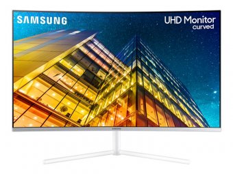Samsung U32R590CWP - UR59C Series - écran LED - incurvé - 32" (31.5" visualisable) - 3840 x 2160 4K @ 60 Hz - VA - 250 cd/m² - 2500:1 - 4 ms - HDMI, DisplayPort 