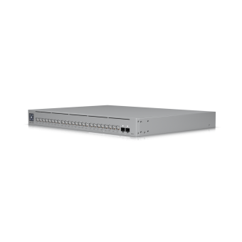 Ubiquiti Switch UniFi 16xRJ45 GBit/8xRJ45 2.5G/2xSFP+ Managed Max 19" Rack-Mountable, 1,3" Touchscreen 