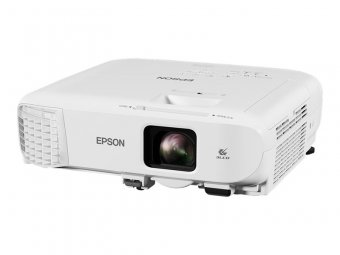 Epson EB-E20 - Projecteur 3LCD - portable - 3400 lumens (blanc) - 3400 lumens (couleur) - XGA (1024 x 768) - 4:3 - blanc 