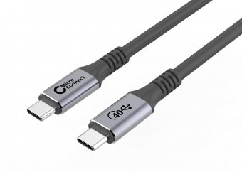 MicroConnect USB-C cable 2m, 100W, 40Gbps, USB4 Gen 3x2 