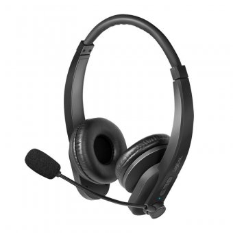 LogiLink Headphones/Headset Wireless Head-Band Office/Call Center Bluetooth Black 
