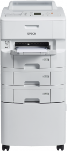 Epson WorkForce Pro WF-6090D2TWC - Imprimante - couleur - Recto-verso - jet d'encre - A4/Legal - 4 800 x 1 200 ppp - jusqu'à 24 ppm (mono)/jusqu'à 24 ppm (couleur) - capacité : 1580 feuilles - USB 2.0, Gigabit LAN, Wi-Fi(n), NFC 