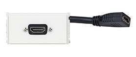 Vivolink Outlet Panel HDMI, White 
