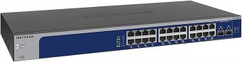 Netgear 24Port Switch 100/1000/10000 XS724EM +++ 10-Gigabit Ethernet Smart Switch 