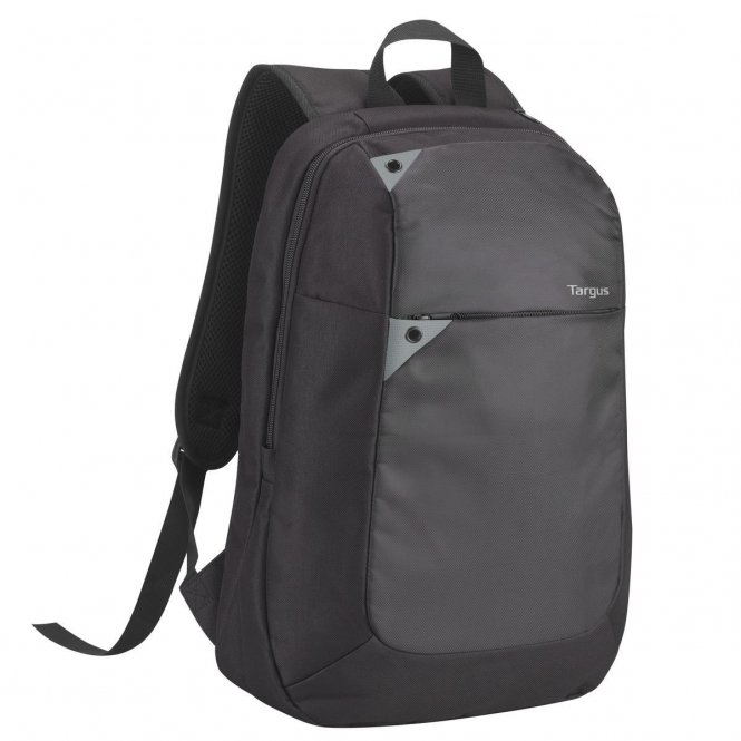 Targus Intellect - Sac à dos pour ordinateur portable - 15.6" - gris, noir avec marquage personnalisé 