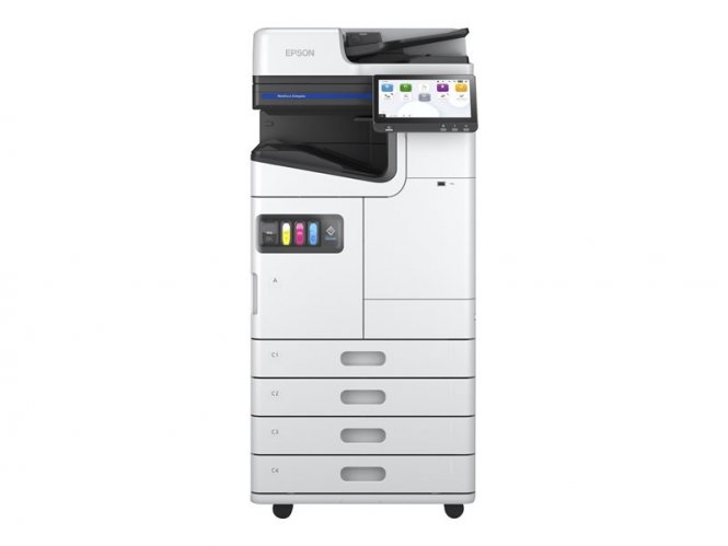 Epson WorkForce Enterprise AM-C4000 - Imprimante multifonctions - couleur - jet d'encre - 297 x 431 mm (original) - A3 (support) - jusqu'à 40 ppm (impression) - 1150 feuilles - 33.6 Kbits/s - USB 2.0, Gigabit LAN, USB 3.0 