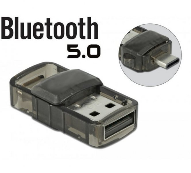 Clé USB BlueTooth 5.0 réversible  USB-C en USB-A 