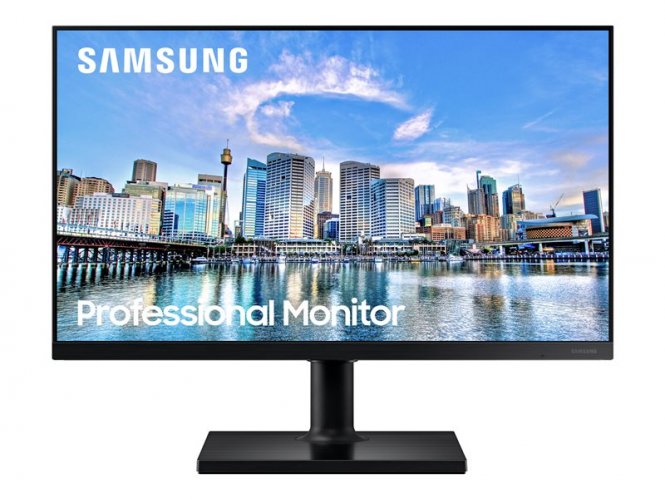 Samsung F27T450FZU - T45F Series - écran LED - 27" - 1920 x 1080 Full HD (1080p) @ 75 Hz - IPS - 250 cd/m² - 1000:1 - 5 ms - 2xHDMI, DisplayPort - haut-parleurs - noir 
