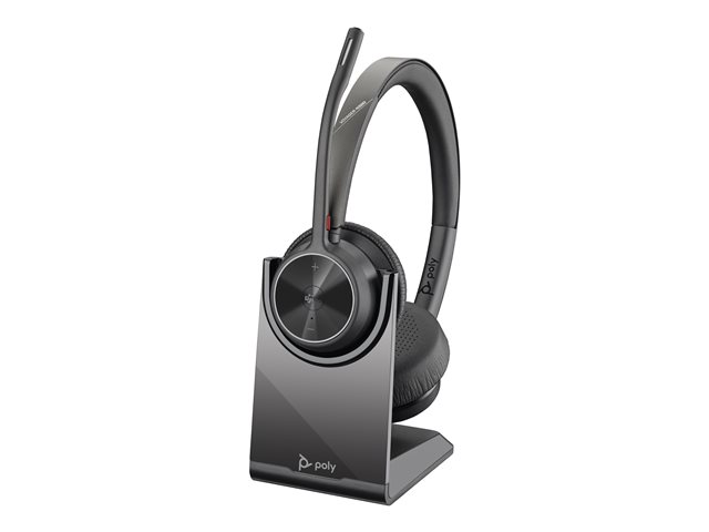 Poly Voyager 4320-M - micro-casque - USB-A via adaptateur Bluetooth 