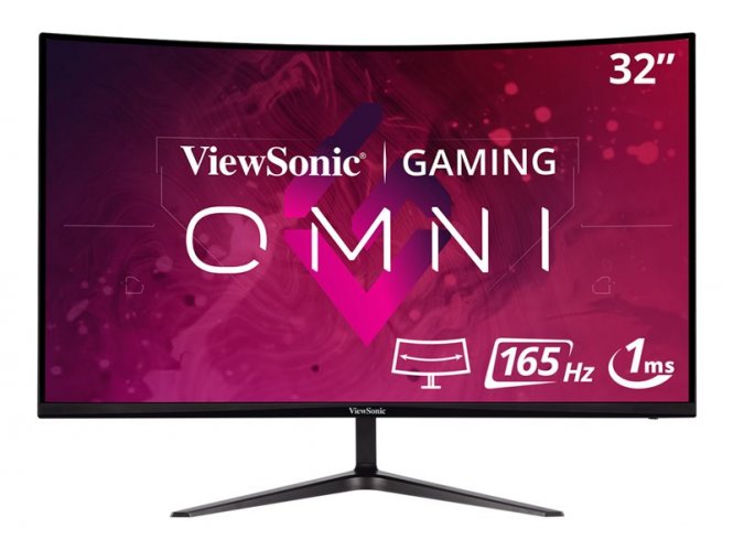 ViewSonic VX3218-PC-MHD - Gaming - écran LED - jeux - incurvé - 32" - 1920 x 1080 Full HD (1080p) @ 165 Hz - VA - 300 cd/m² - 4000:1 - 1 ms - 2xHDMI, DisplayPort - haut-parleurs 