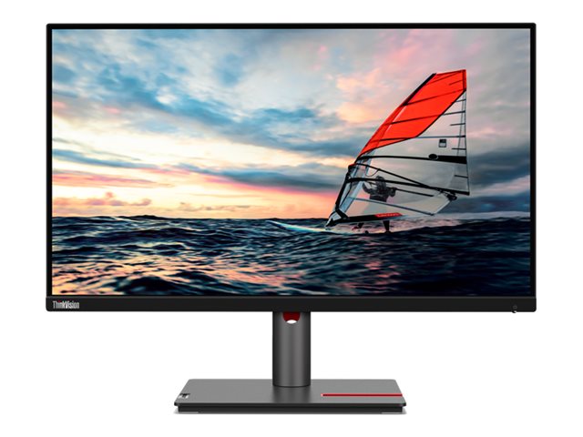 Lenovo ThinkVision P25i-30 - Écran LED - 25" (24" - 24.5" visualisable) - 1920 x 1080 Full HD (1080p) @ 100 Hz - IPS - 250 cd/m² - 1300:1 - 4 ms - HDMI, VGA, DisplayPort - noir corbeau 