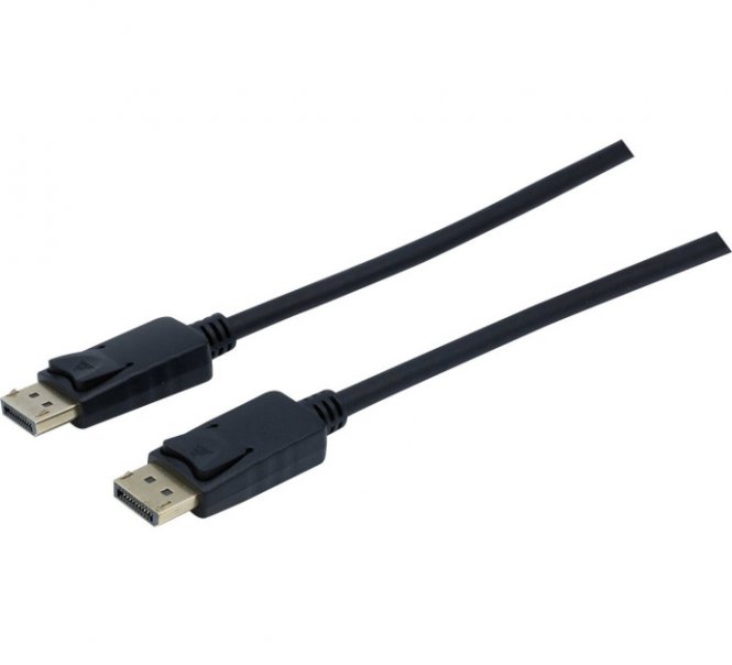 CORDON DISPLAYPORT 1.2 GRS CERT. MATERIAUX RECYCLES -1m 