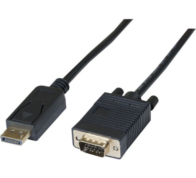 Cordon DisplayPort  1.1 vers VGA - 2m 