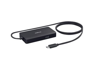 Jabra PanaCast USB Hub - Station d'accueil - USB-C - VGA, HDMI - 45 Watt - Europe 