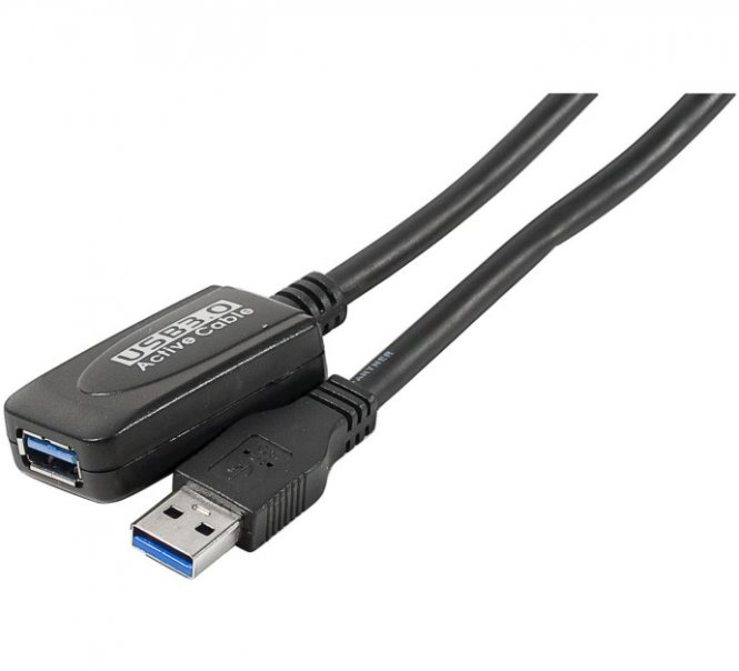 CABLE RALLONGE AMPLIFIÉE USB 3.0 - 5M / 149254 