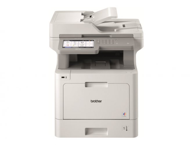 Brother MFC-L9570CDW - Imprimante multifonctions - couleur - laser - 215.9 x 355.6 mm (original) - A4/Legal (support) - jusqu'à 31 ppm (copie) - jusqu'à 31 ppm (impression) - 300 feuilles - 33.6 Kbits/s - USB 2.0, Gigabit LAN, Wi-Fi(n), hôte USB, NFC 