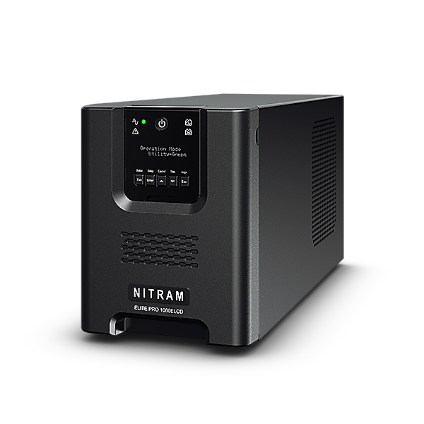 Onduleur Nitram ElitePro1000ELCD 1000VA/900W - disponible 15 jours 