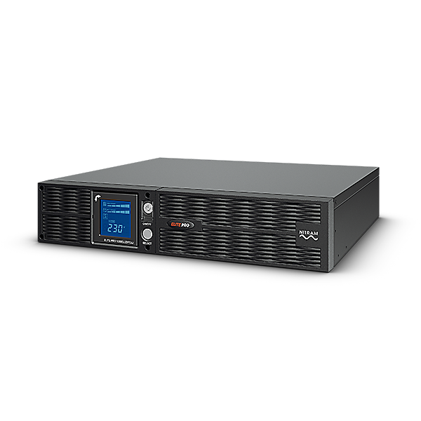 Onduleur Nitram ElitePro1000ELCDRT2U 1000VA/900W - disponible 15 jours