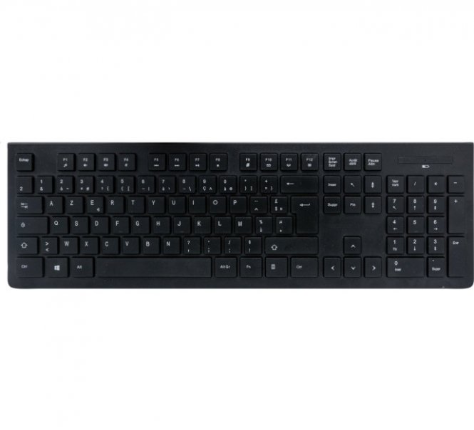 DACOMEX Clavier K240-W sans fil recyclé 