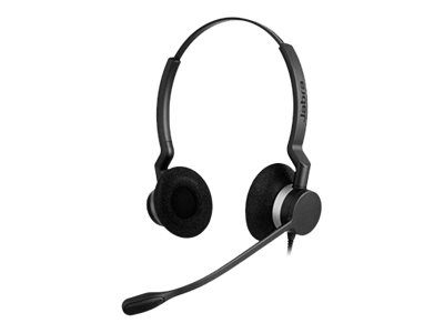 Jabra BIZ 2300 QD Duo - Micro-casque - sur-oreille - filaire 