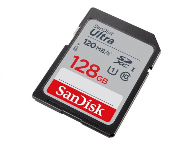 SanDisk Ultra - Carte mémoire flash - 128 Go - Class 10 - SDHC UHS-I 