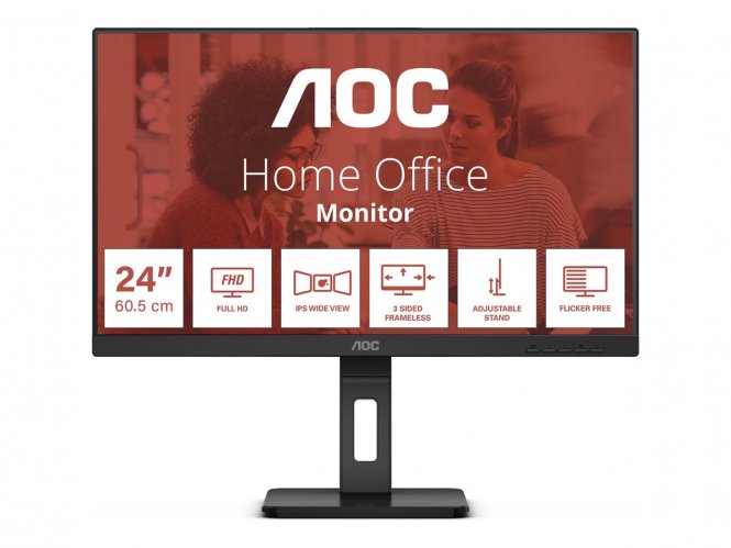 AOC 24E3QAF - écran LED - Full HD (1080p) - 24" - HDR